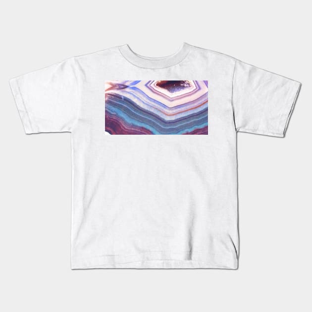 Geode Kids T-Shirt by RoxanneG